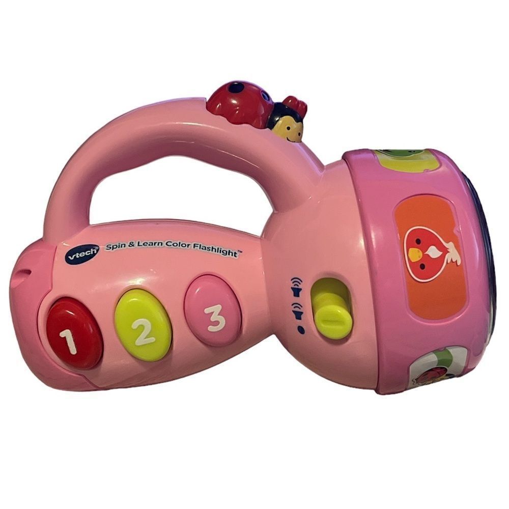 VTECH Spin and Learn Color Number Flashlight